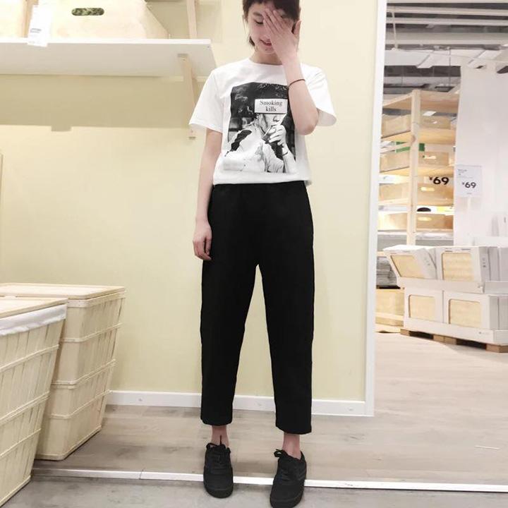 Quần basic pants unisex - quần thun nữ