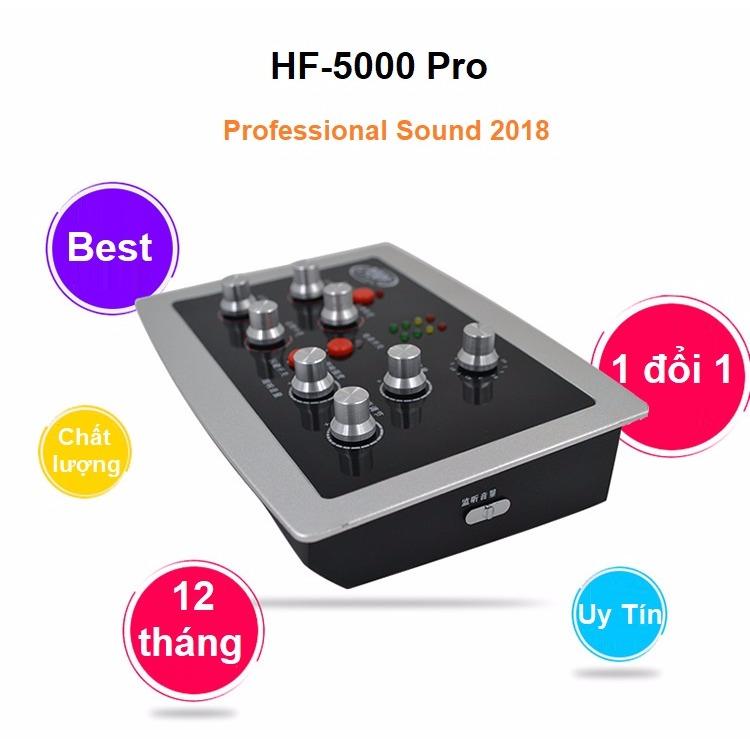 Sound card karaoke online hf-5000 pro - bảo hành 12 tháng