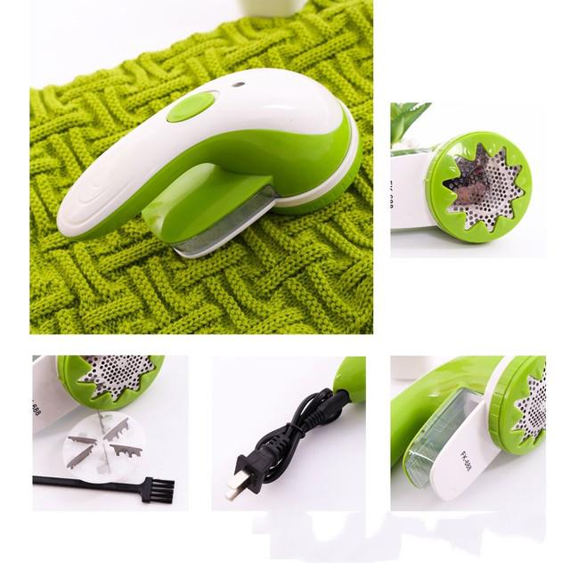 Máy cắt lông xù 6 lưỡi + Tặng kèm 01 lưỡi thay thế