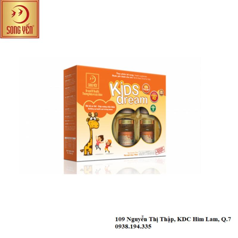 Nước Yến Dành Cho Trẻ Kids Dream Song Yến(Hộp 6 lọ 70ml)