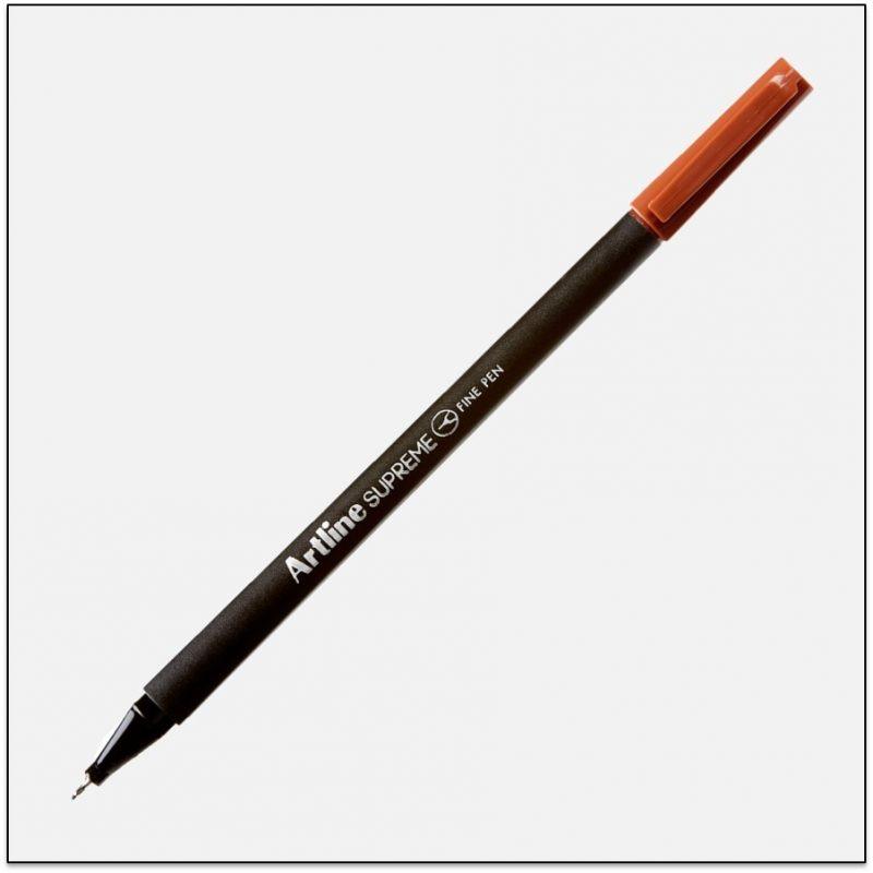 Bút lông kim màu, nét siêu nhỏ, Artline, EPFS-200