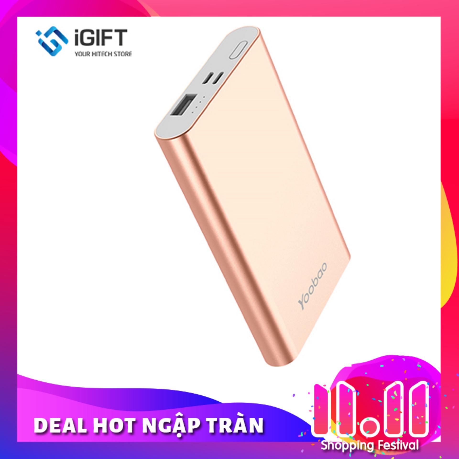 Pin dự phòng 10000mah yoobao pl10