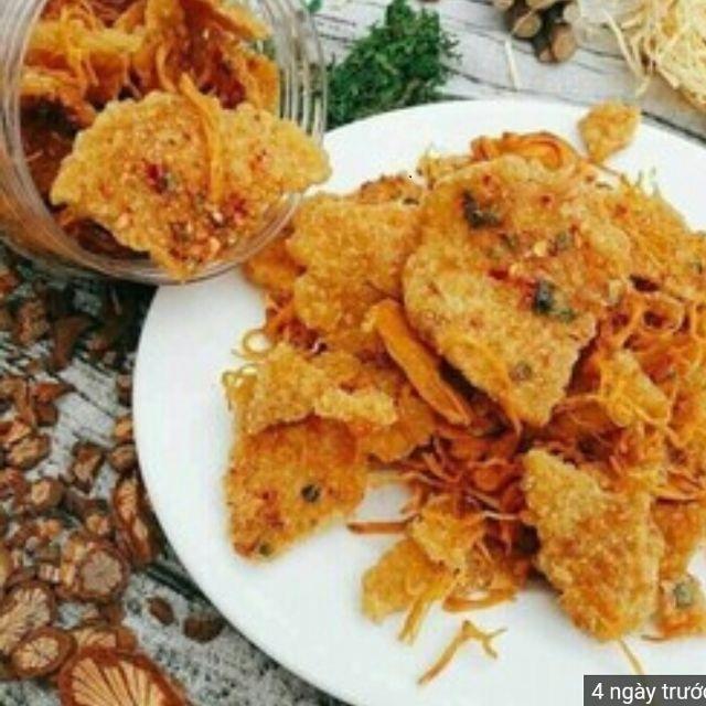 1kg cơm cháy lắc khô gà
