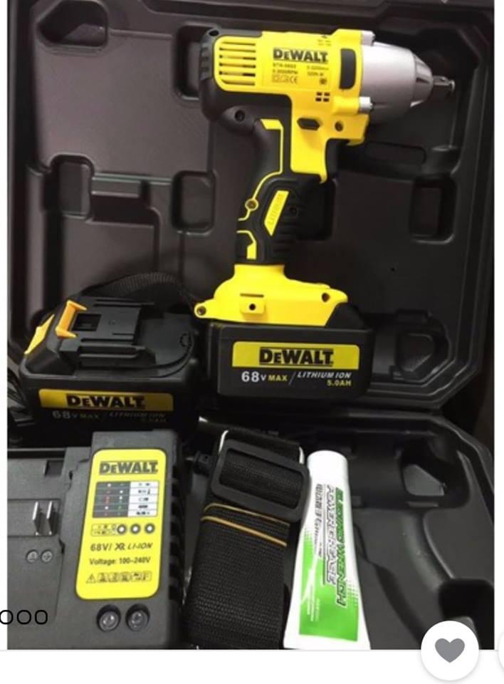 Máy mở ,siết bu lông ốc vít dùng pin DeWalt