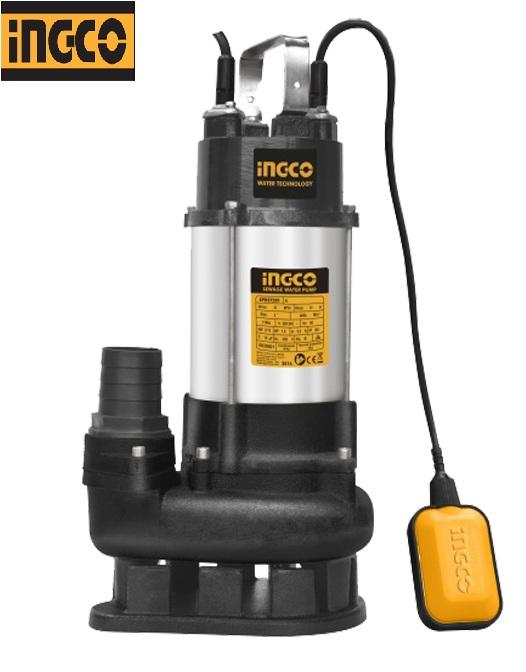 750w-1.0hp máy bơm chìm nước thải ingco spds7501