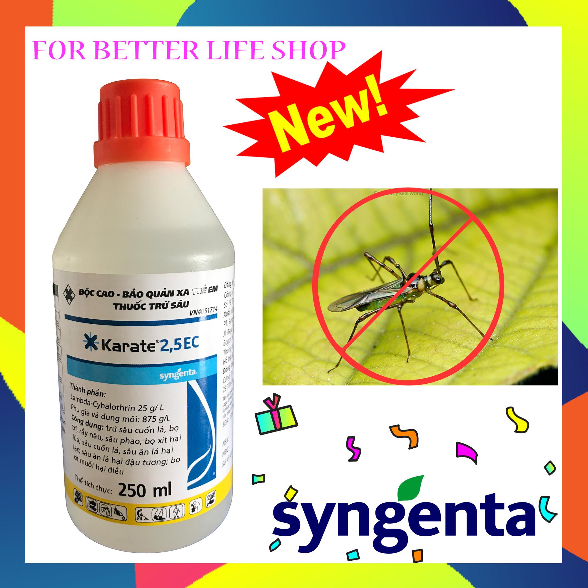 KARATE 2.5EC (250ml) trừ Bọ Xít Muỗi hại cây ăn trái