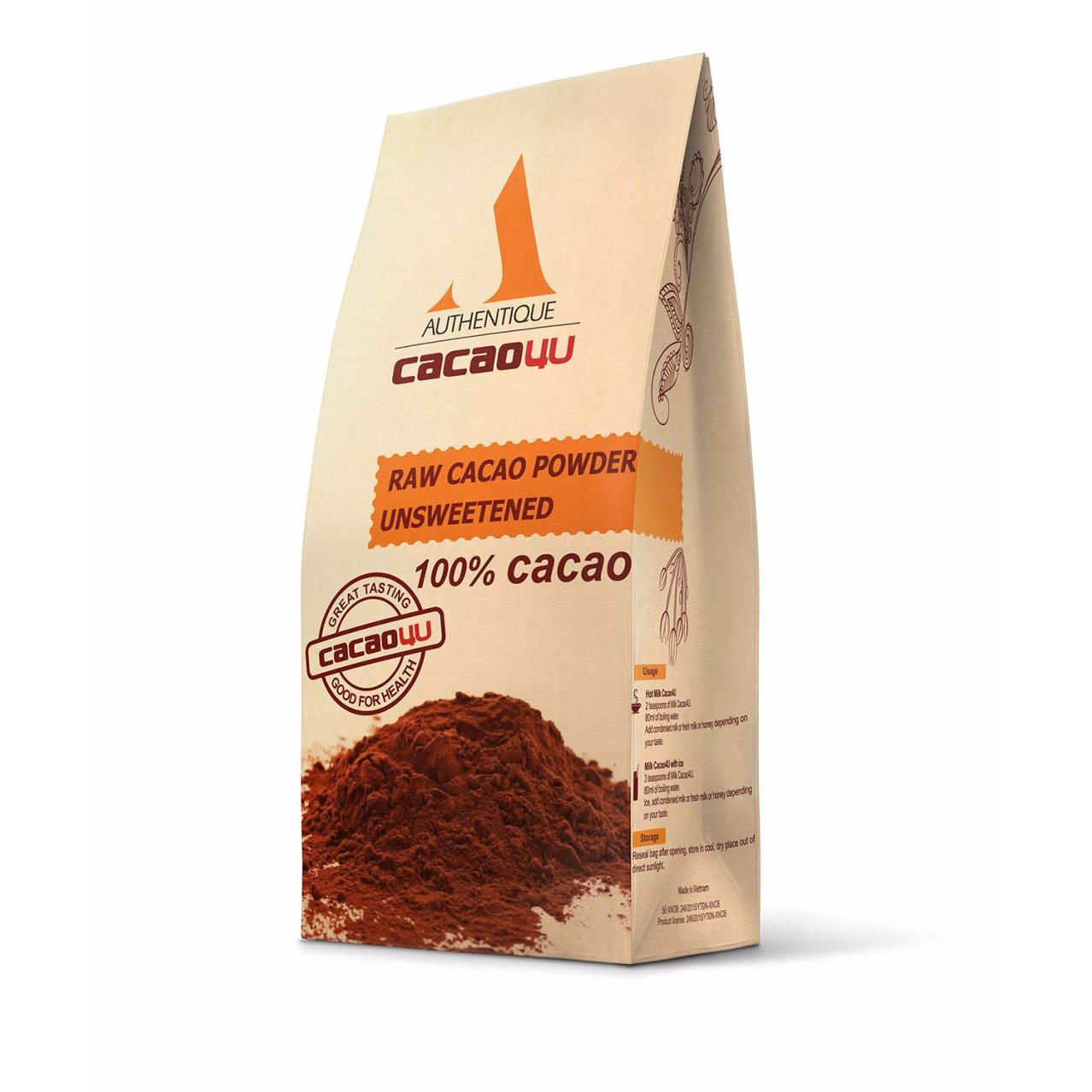 Bột Cacao Nguyên Chất Không Đường Loại đặc biệt