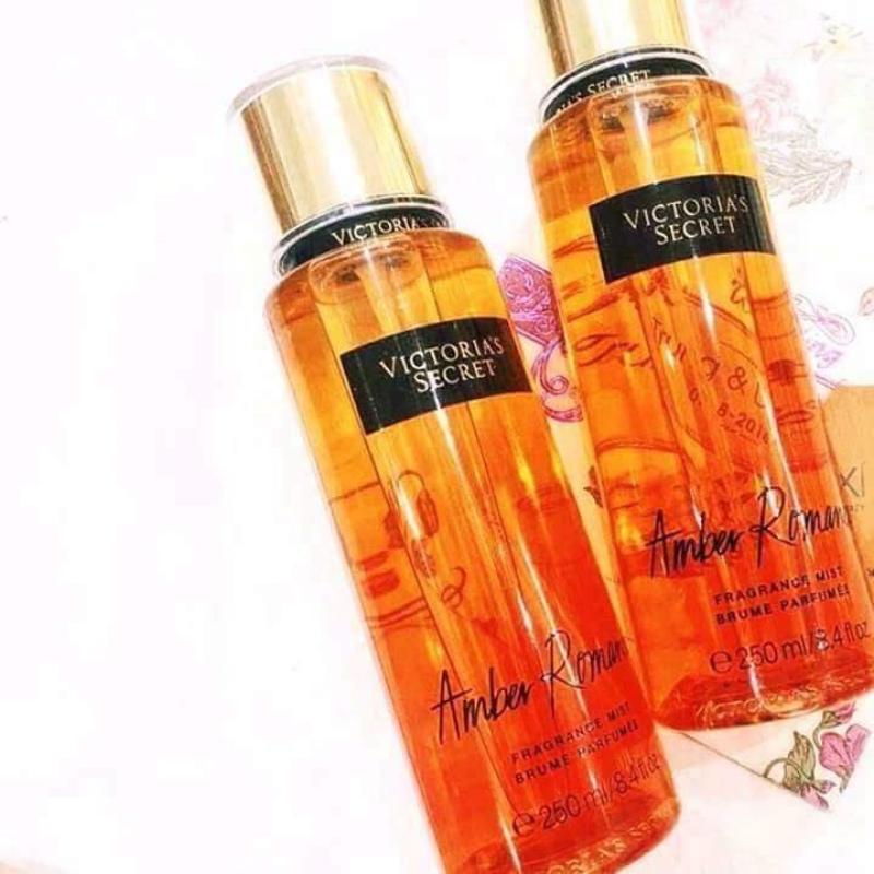 Xịt thơm toàn thân Victoria Secret 250ml Mùi Amber Romance