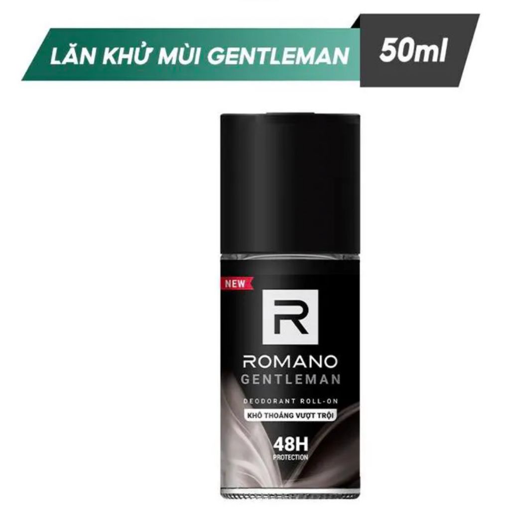 Lăn khử mùi Romano Gentleman chai 50ml