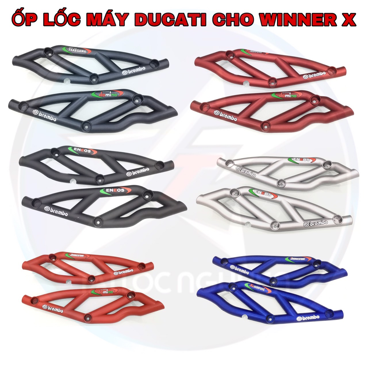 BỘ ỐP LỐC MÁY DUCATI CHO HONDA WINNER X SUPERMARKET QUỐC BẢO