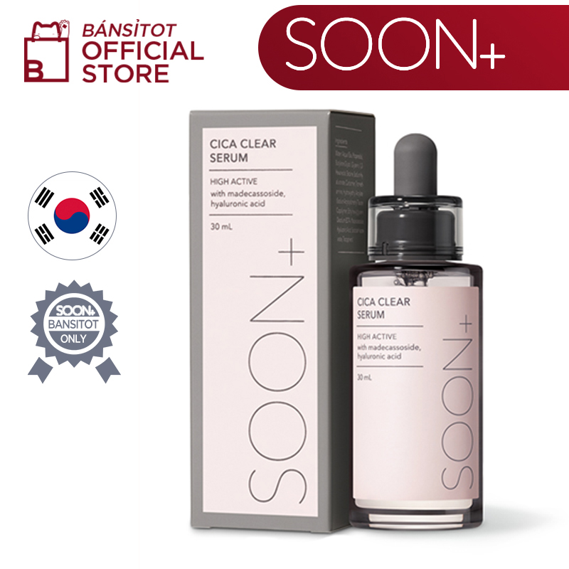 Tinh chất serum cấp ẩm soon+ high active cica clear serum 30ml