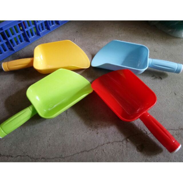 Xẻng Nhựa Xúc Bột Mui Múc Đá, Muông Múc Plastic Scoop