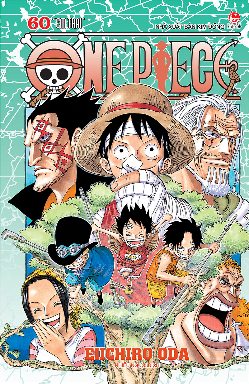 Kim Đồng - One Piece - Tập 60 (bìa rời)