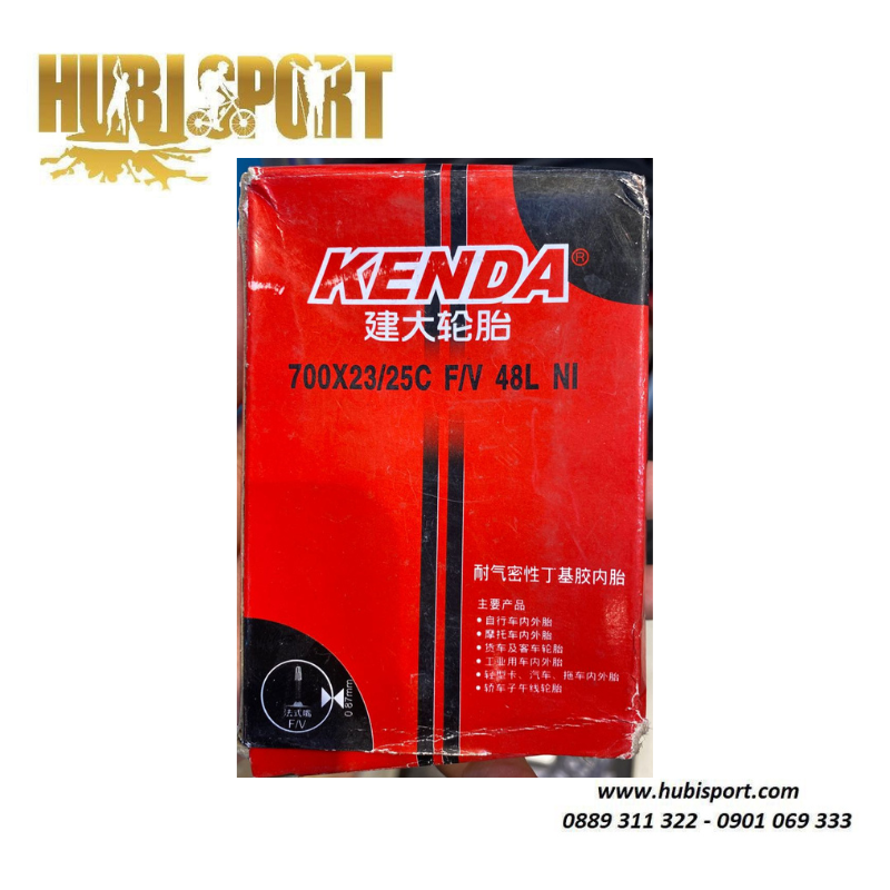Săm kenda 700*23c 48l fv