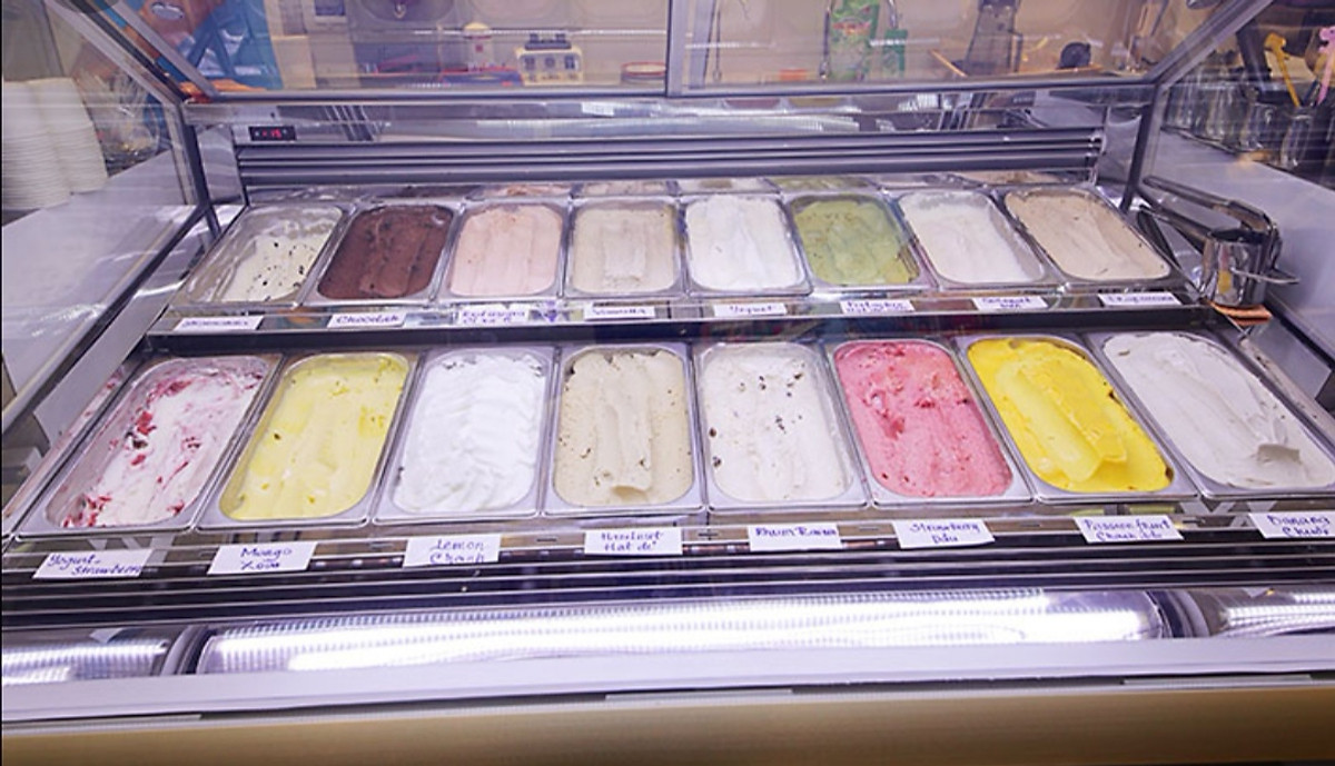 [HCM]Khay Inox Đựng Thạch Topping Đựng Thực Phẩm Đựng Kem GN 1/4