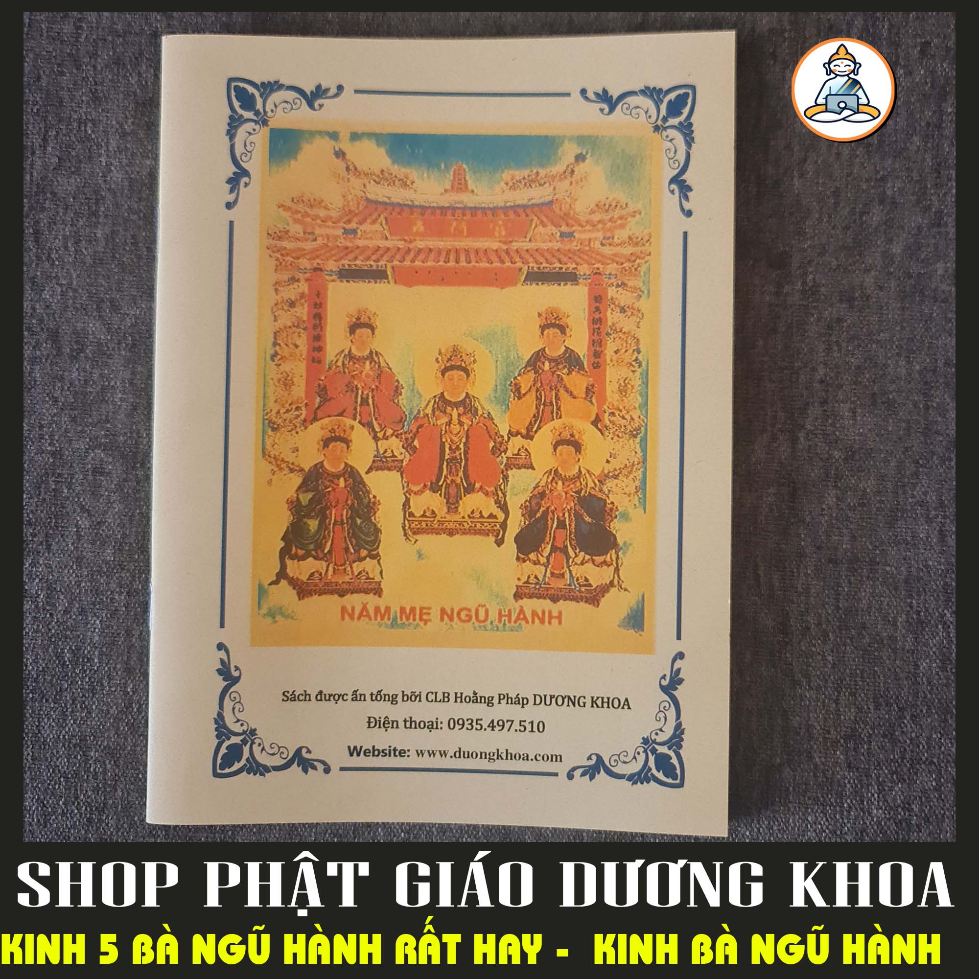 Kinh bà ngũ hành - kinh sách 5 bà ngũ hành