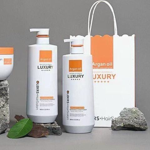 Hoàn tiền 15% - Dầu gội collagen start36 dầu gội cặp olex luxury 960ml bản nâng cấp hỗ trợ mọc tóc, giảm gãy rụng, phục hồi hư tổn