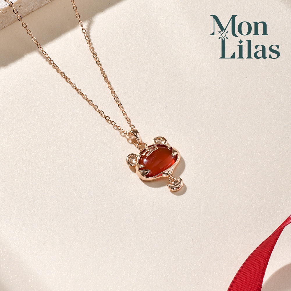 Dây chuyền bạc mon lilas d012203/4/5
