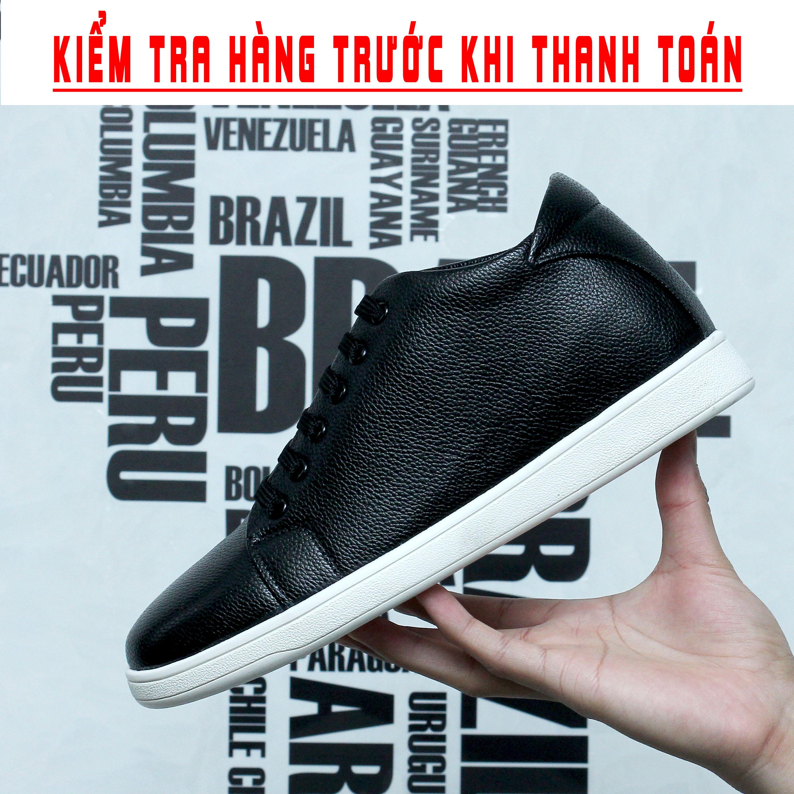 Giày sneaker nam, Giày thể thao nam, Giày nam tăng chiều cao đế độn ẩn 6cm
