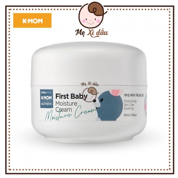 Shop mẹ xì dầu Kem dưỡng ẩm K-Mom Jojoba hữu cơ 50ml