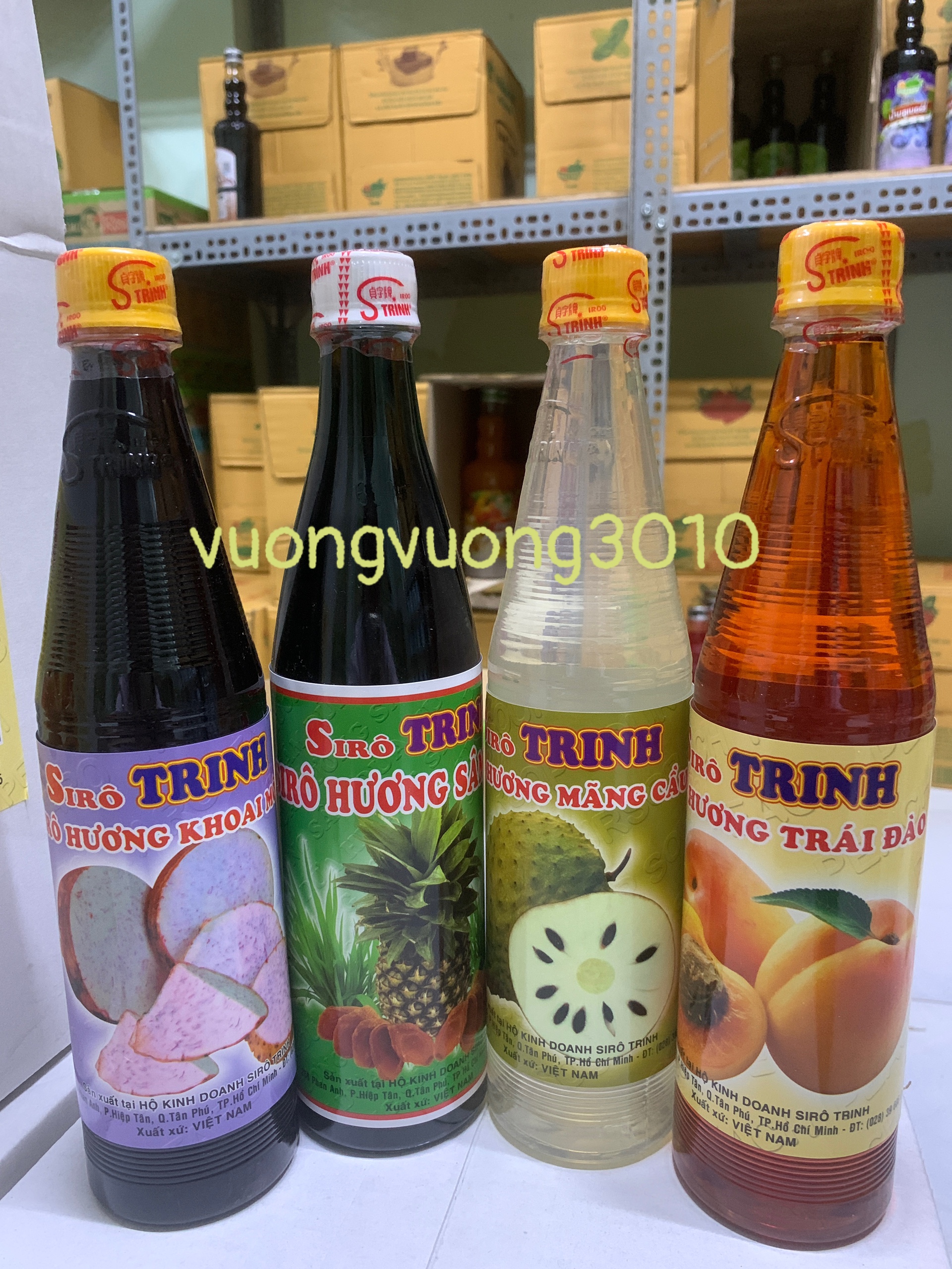 Siro Trinh đủ mùi 600ml