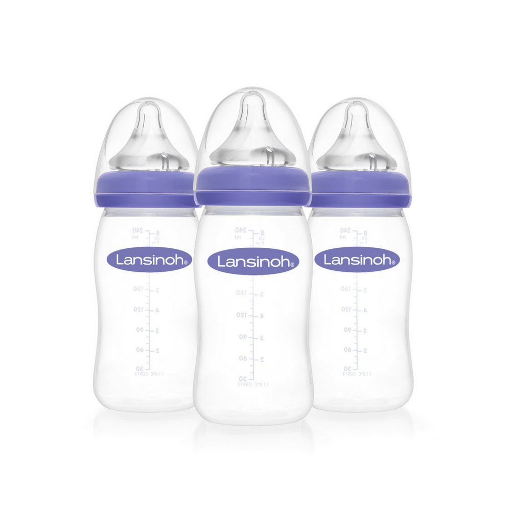 Set 3 bình sữa lansinoh momma 160ml 240ml