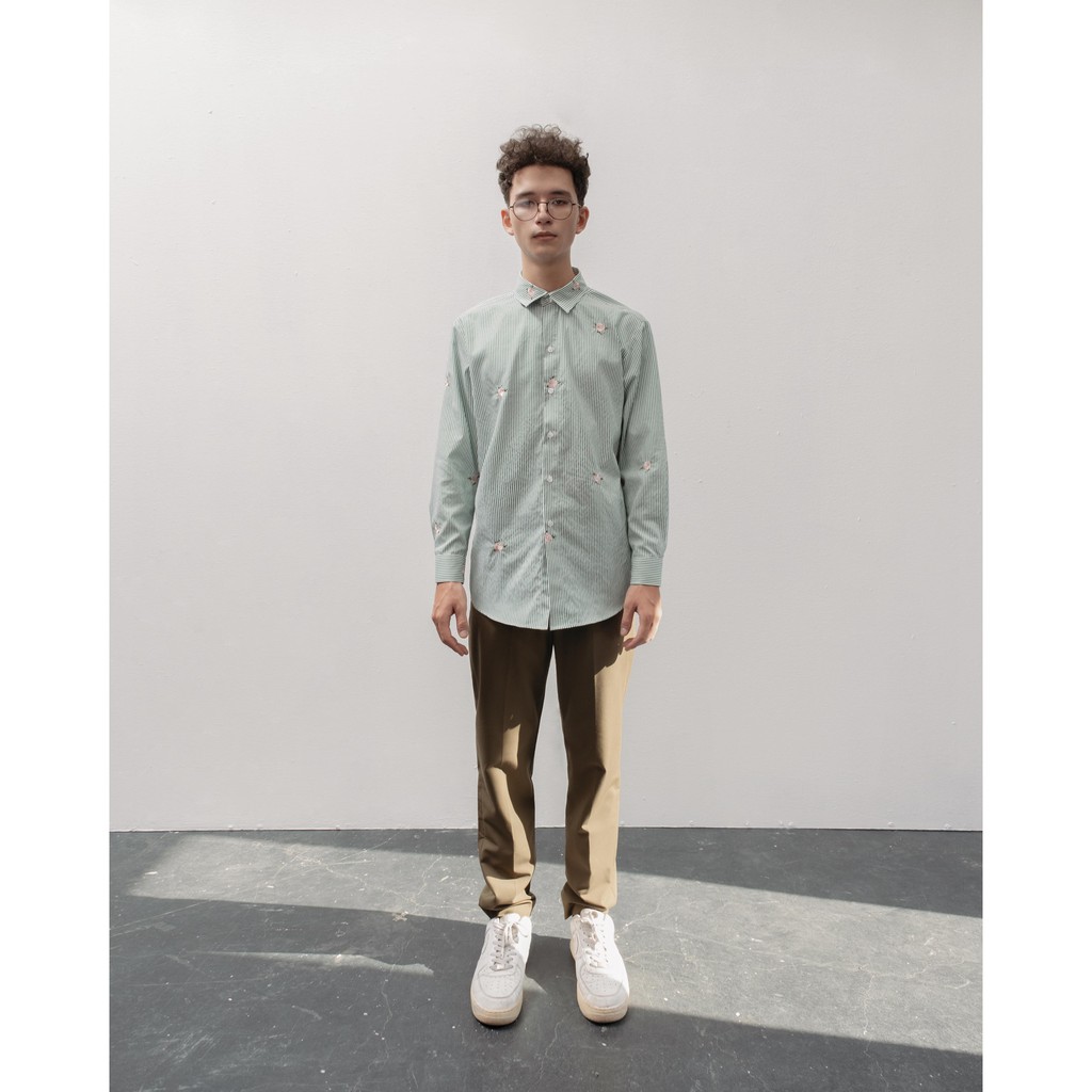 Embroidered Shirt - Áo Sơmi Hoa Thêu