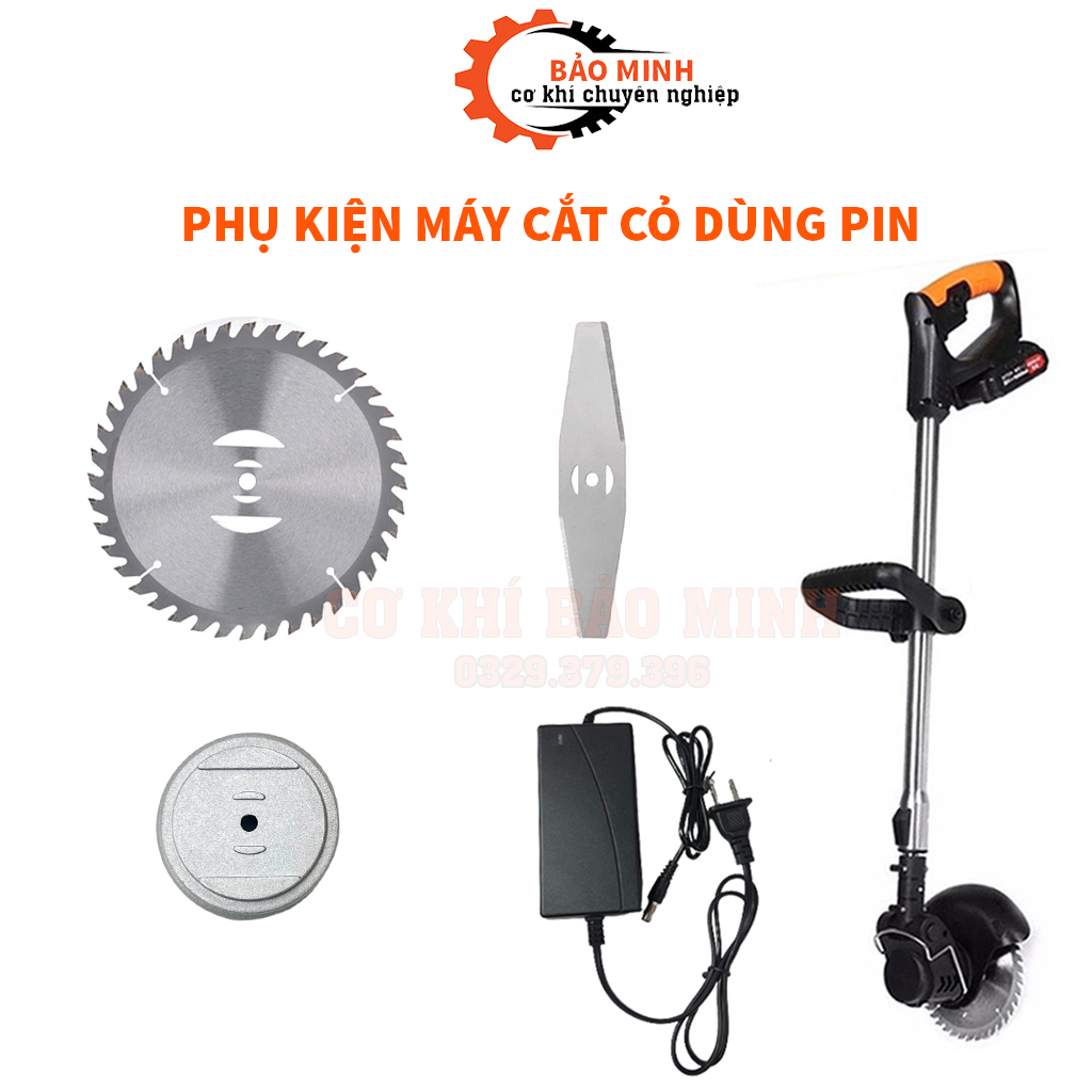 Phụ kiện máy cắt cỏ pin lưỡi cắt cỏ dành cho các loại máy cắt cỏ dùng pin cầm tay lưỡi dao cắt cỏ lưỡi cưa