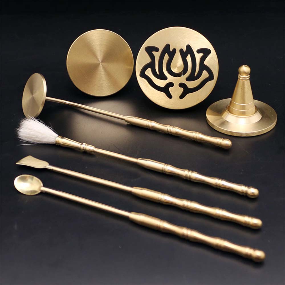 Dụng cụ tạo hình bột trầm hương, dụng cụ đốt trầm phong thủy - Linh Tâm Mộc Trầm