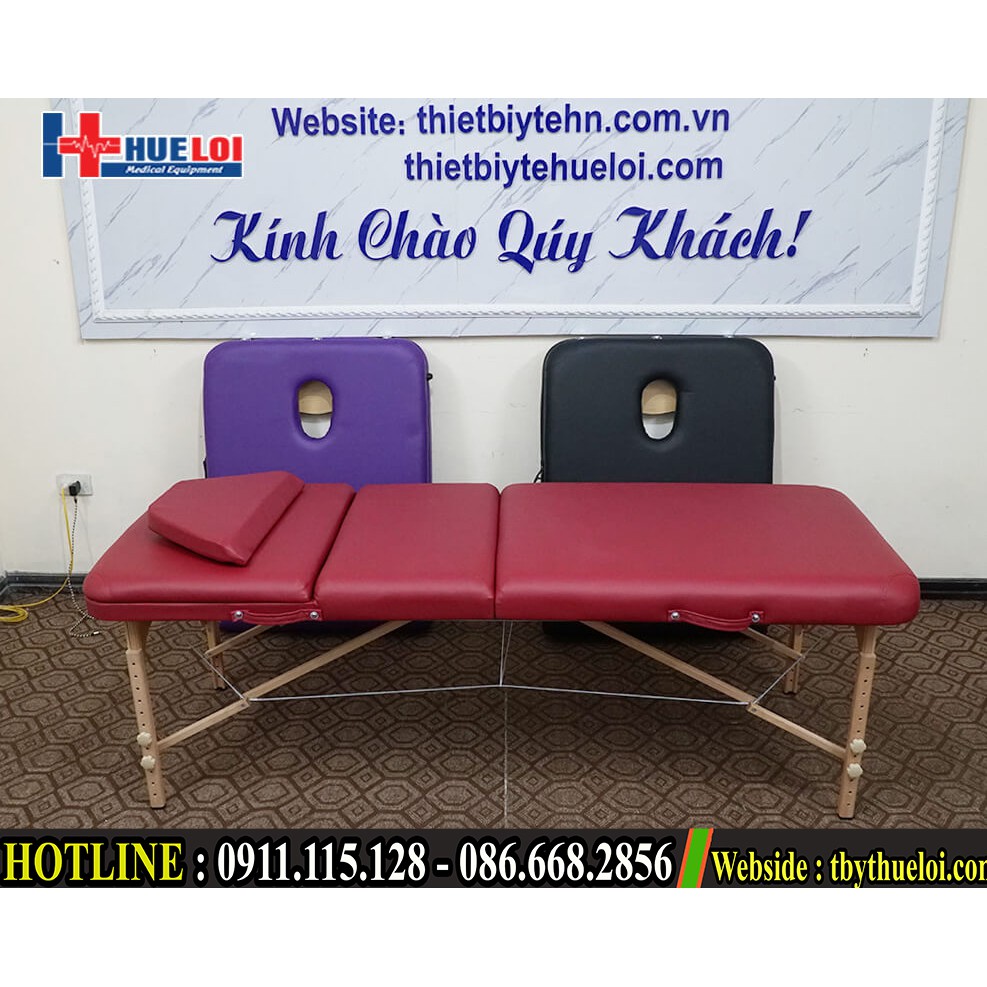 Giường xoa bóp bấm huyệt - Vật lý liệu
