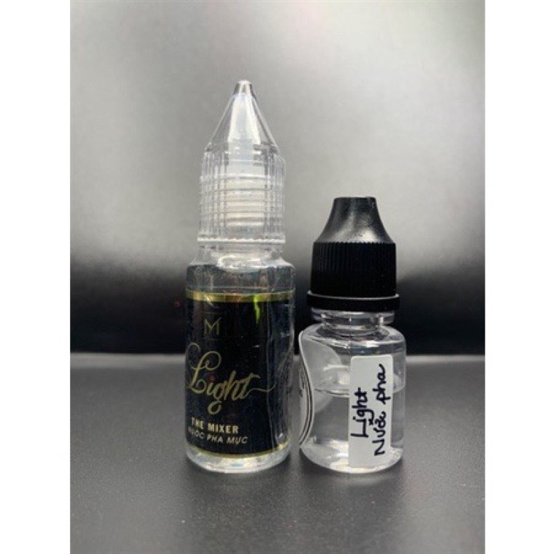 Nước pha mực Light mini size 3,3ml, fullsize 10ml