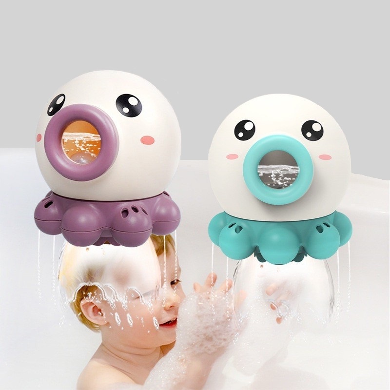 Bạch tuộc xoay nước đồ chơi bồn tắm