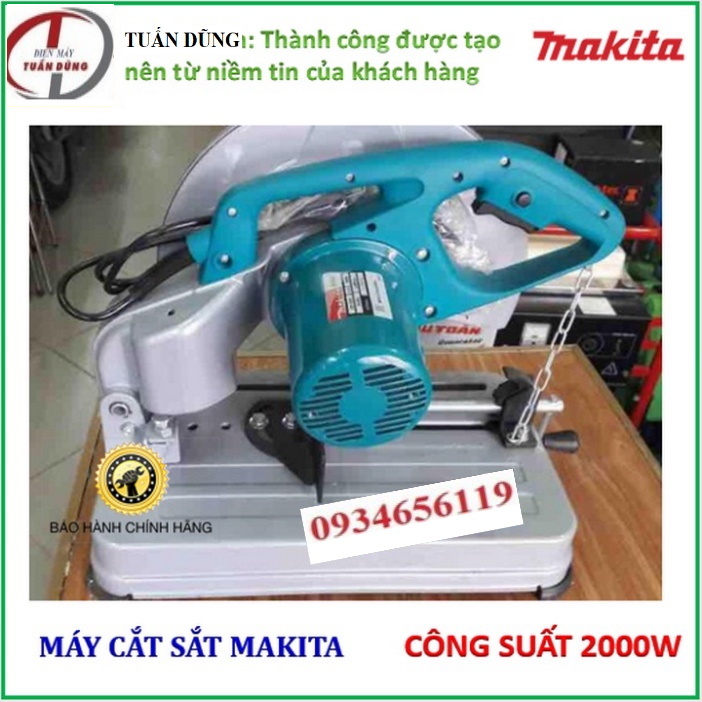 MÁY CẮT SẮT BÀN MAKITA CAO CẤP, CÔNG SUẤT 2000w - 2414NB GIÁ KHUYẾN MÃI, BẢO HÀNH 18 THÁNG