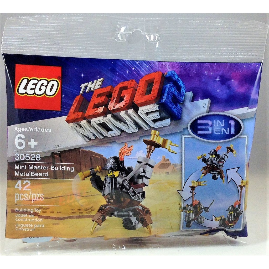 30528 the lego movie mini master-building metalbeard - đồ chơi lego