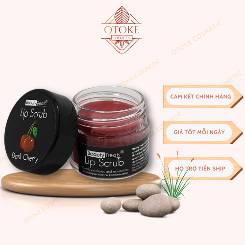 Tẩy tế bào chết môi Beauty Treats Lip Scrub, sản xuất tại Mỹ, dung tích 10,5g