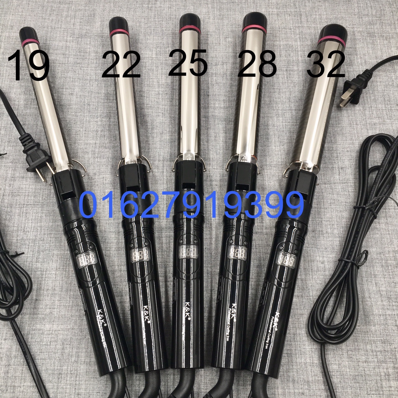 ✅tặng kẹp✅ Máy uốn tóc cao cấp có màn hình K&K