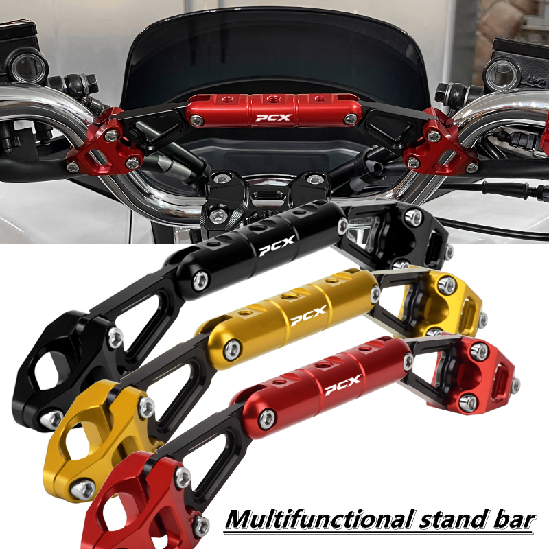 Cho honda pcx 125 150 pcx125 pcx150 pcx160 thanh ngang gắn tay lái xe máy giá đỡ đèn giá đỡ điện thoại giá đỡ