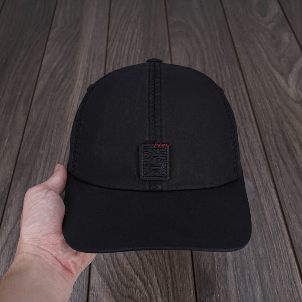 Mũ Lưỡi Trai, Nón Sơn Kết Cao Cấp cho nam nữ Đen Logo Hình Chữ Nhật Hàng Chuẩn Tem 7 Màu Cao Cấp Mới/ Nón Kết (Màu Đen)