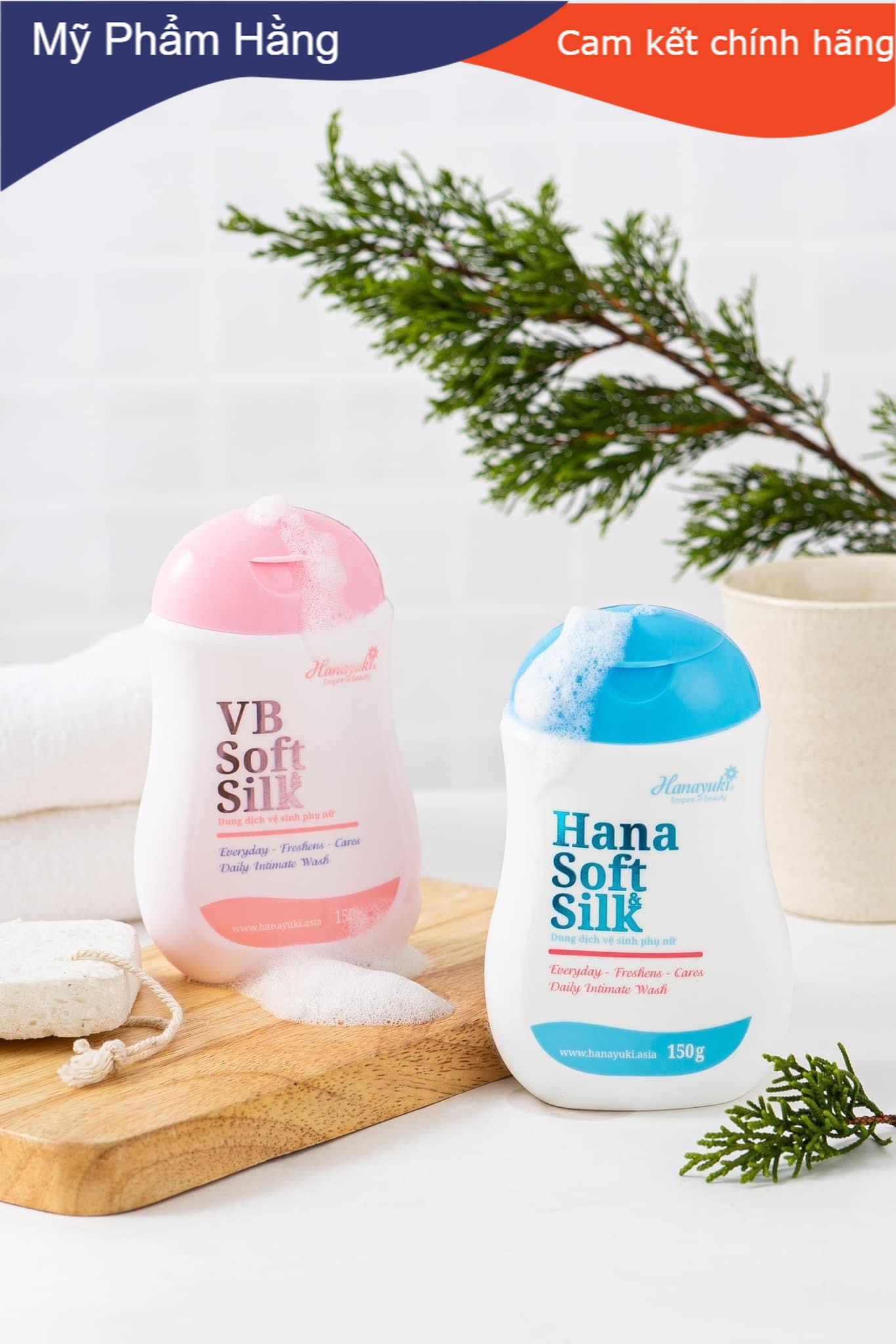 Dung dịch vệ sinh hana soft silk