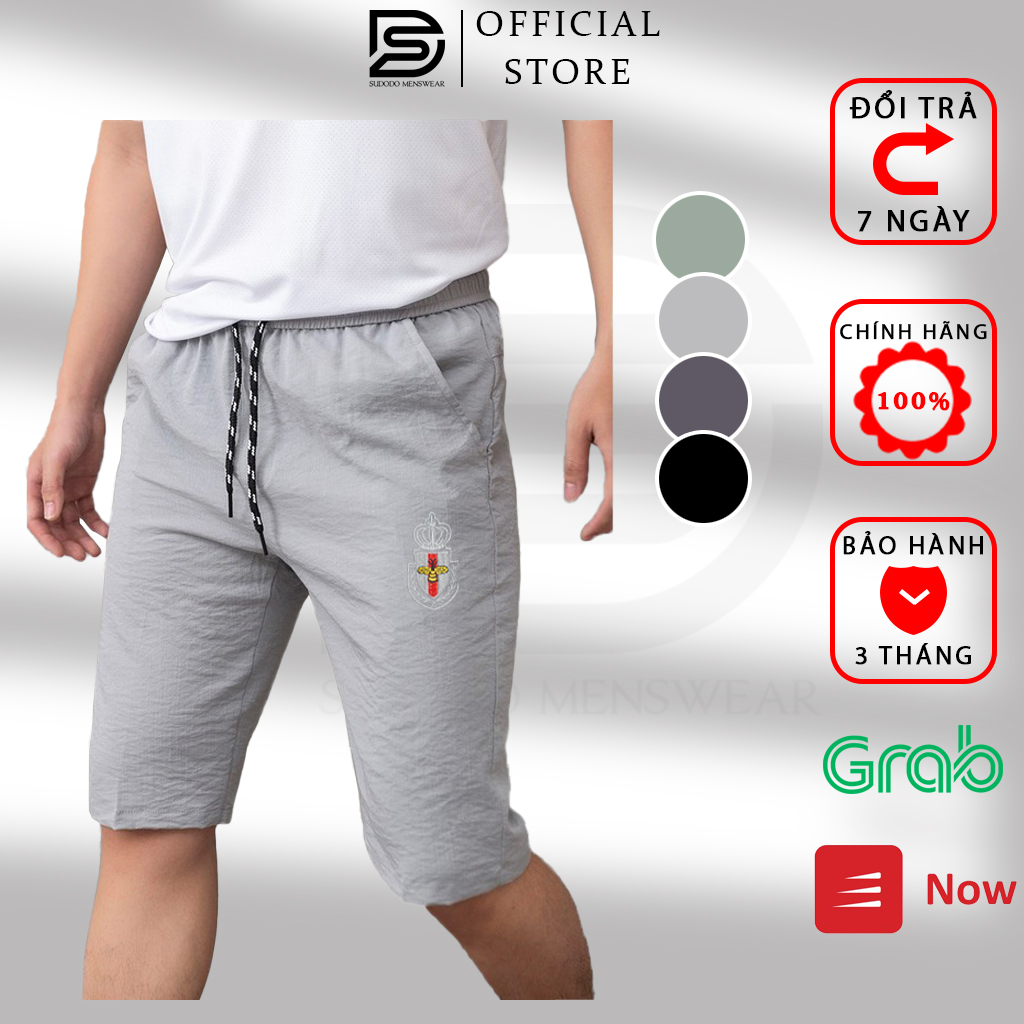 Quần Short SUDODO chất liệu đũi xước Linen cao cấp, 5 màu , thích hợp mặc nhà, dạo phố, đi biển