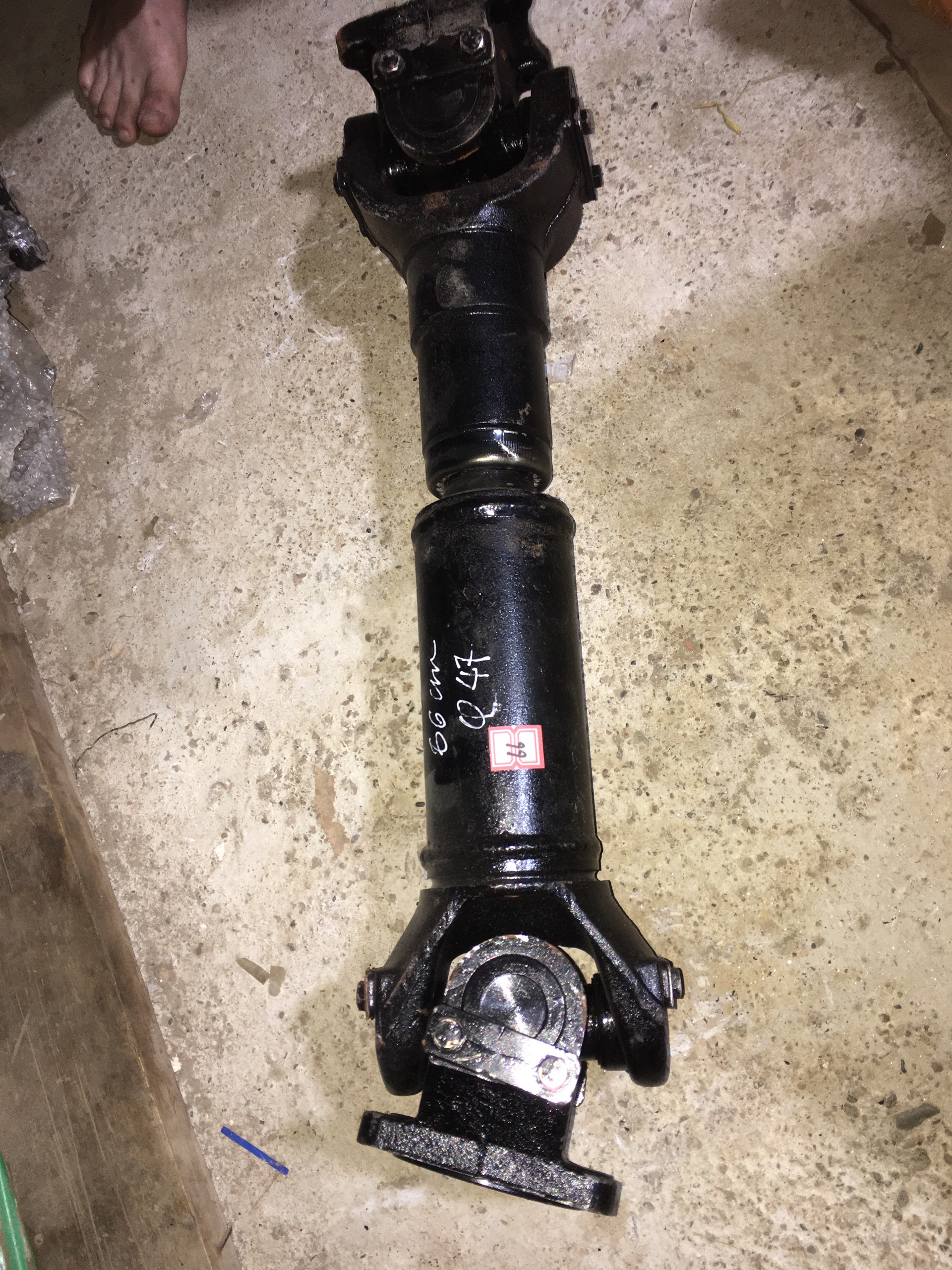 Sản phẩm gia đình làm: Trục cát đăng cả bộ dài 66cm phi 47 EQ153