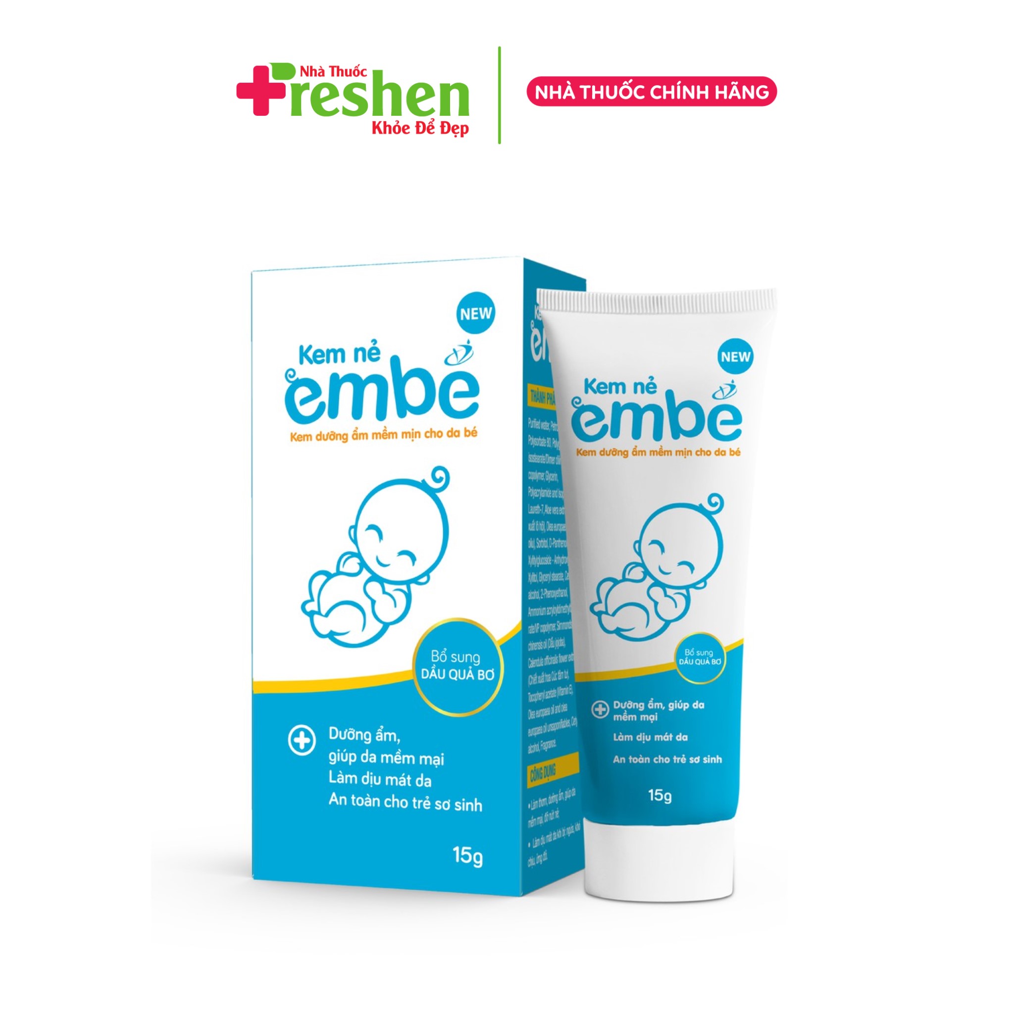 Kem nẻ em bé Medstand dưỡng ẩm mềm mịn cho da bé - Tuýp 15g
