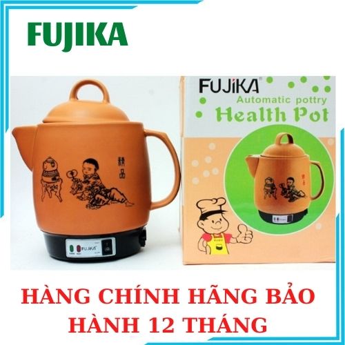 Ấm sắc thuoc 3l tự động fujika fj-ck33 chất liệu gốm sứ bát tràng.