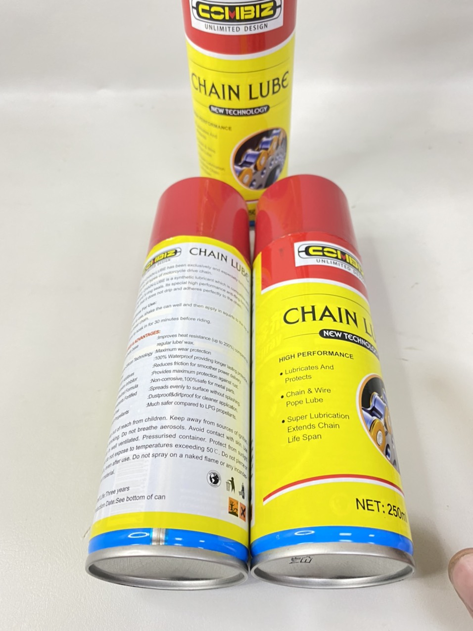 Xịt dưỡng sên bôi trơn sên combiz