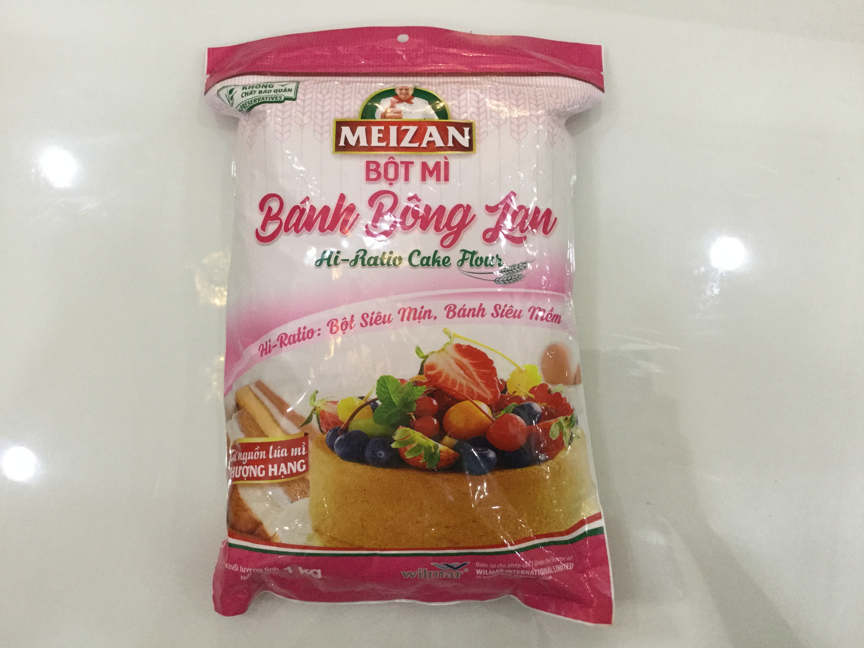 Bột bánh bông lan Meizan 1kg