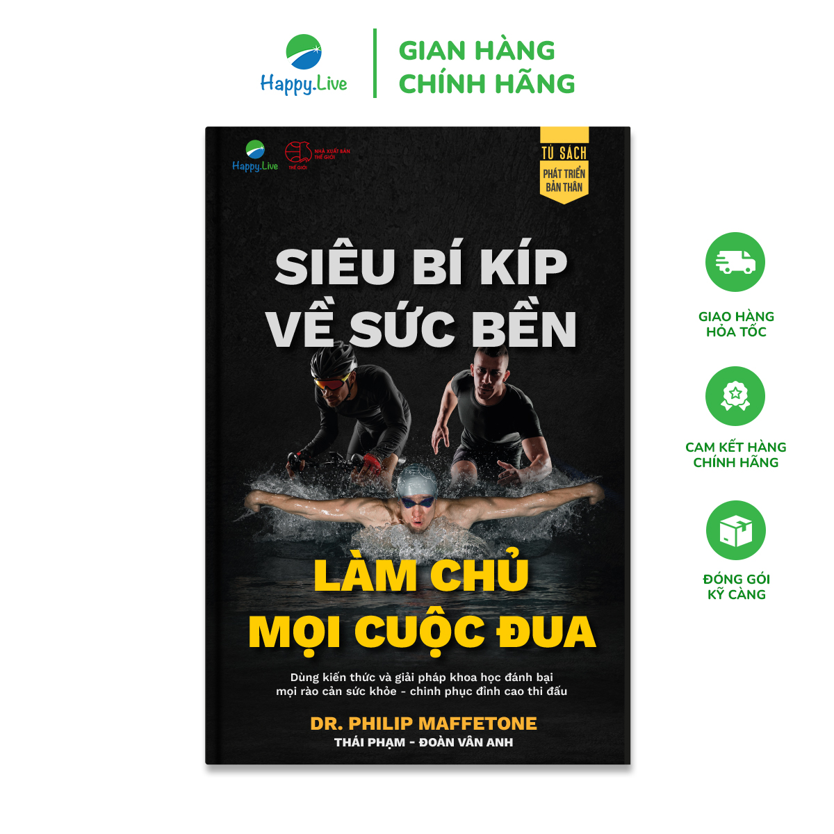 Sách Siêu Bí Kíp Về Sức Bền - Làm Chủ Mọi Cuộc Đua