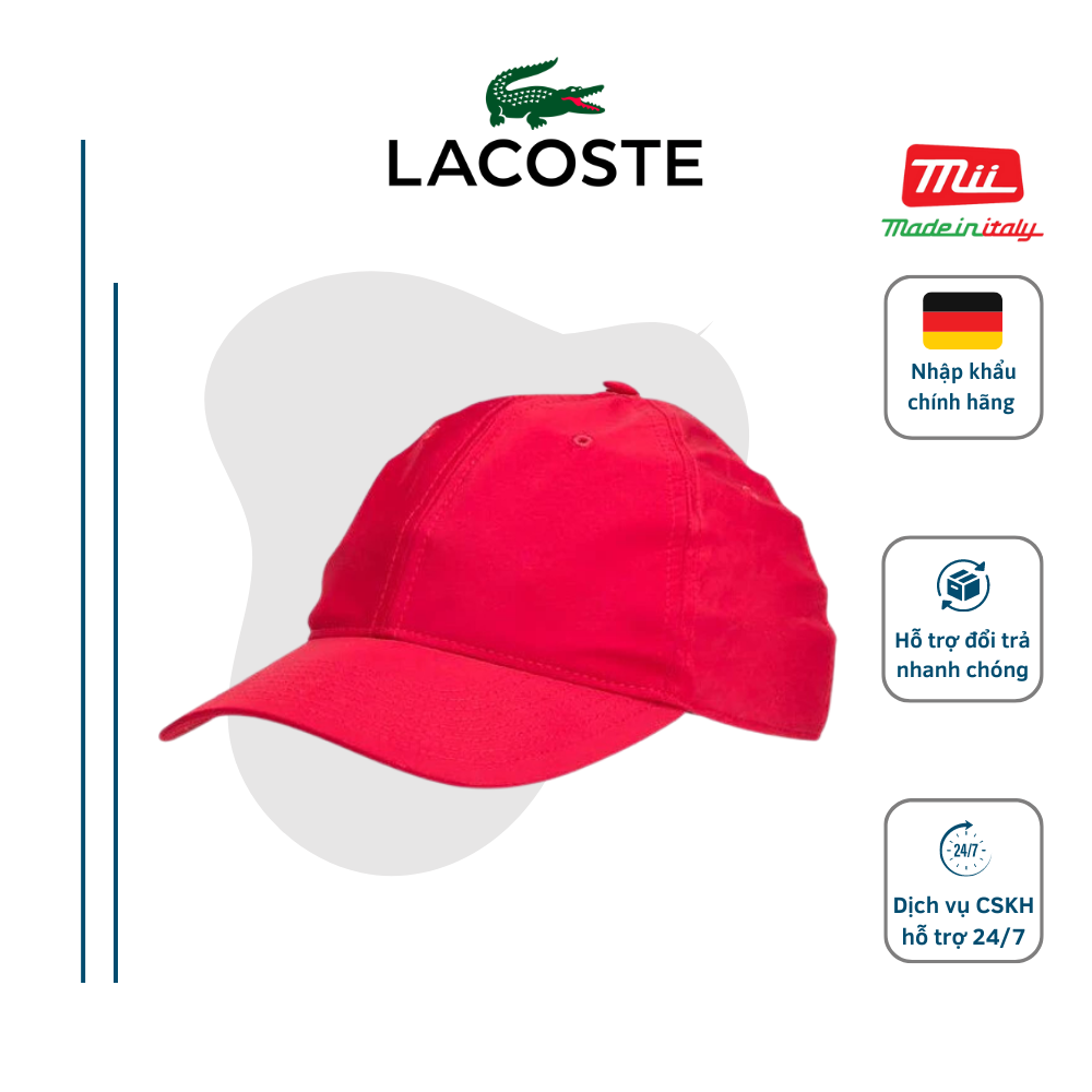Baseball cap Lacoste slippery, the youthful genuine imported from Germany