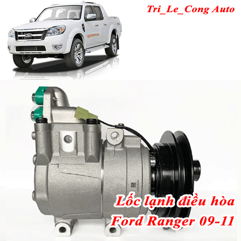 Cooling Unit + Head Pulley Ford Ranger 2009-2011 2.5 Wl-T Diesel Turbo | The Intake Side of the Semi-Truck Air Conditioning Compressor Giá 4,080,300 Đồng*Miễn phí vận chuyển