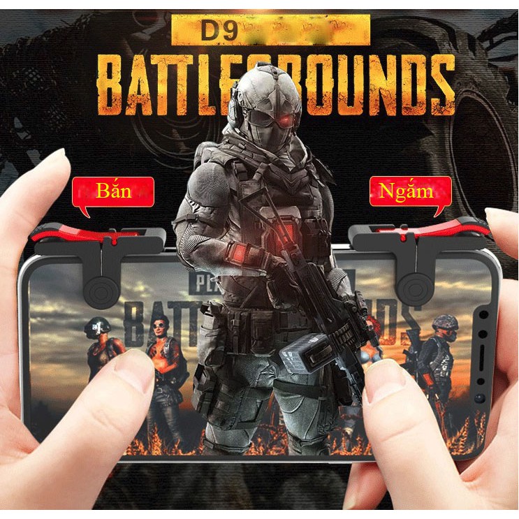 COMBO 2 NÚT BẤM CHƠI GAME PUBG D9 GIÁ RẺ - BỘ ĐIỀU KHIỂN CHƠI GAME - NÚT BẮN GAME PUBG - COD - ROS - FREEFIRE - HỖ TRỢ GAME MOBILE