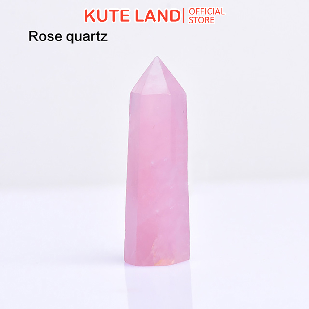 Trụ Đá Thanh Tẩy Rose Quartz